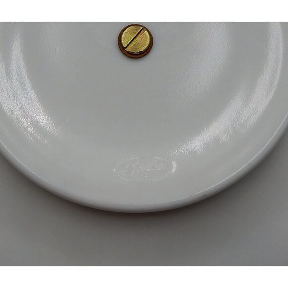 Fenton Silver Crest Milk Glass Tidbit Tray Platter Ruffle Crimped Edge 12 Inch - Picture 7 of 13